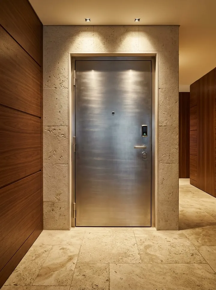 Porta blindata di una camera corazzata